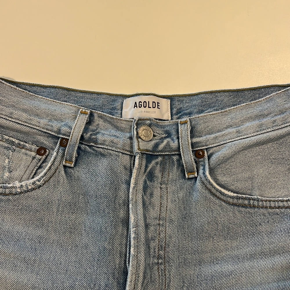 AGOLDE Riley High Rise Crop Jeans - Picture 5 of 7
